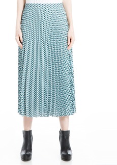 Max Studio Women's Pleated Midi Skirt