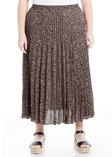 Max Studio Women's Plus Size Pleated Skirt