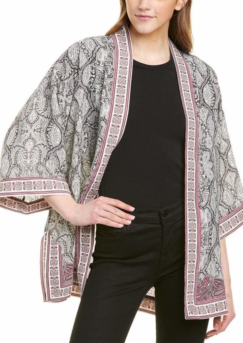 Max Studio Women's Printed Kimono  Extra Large