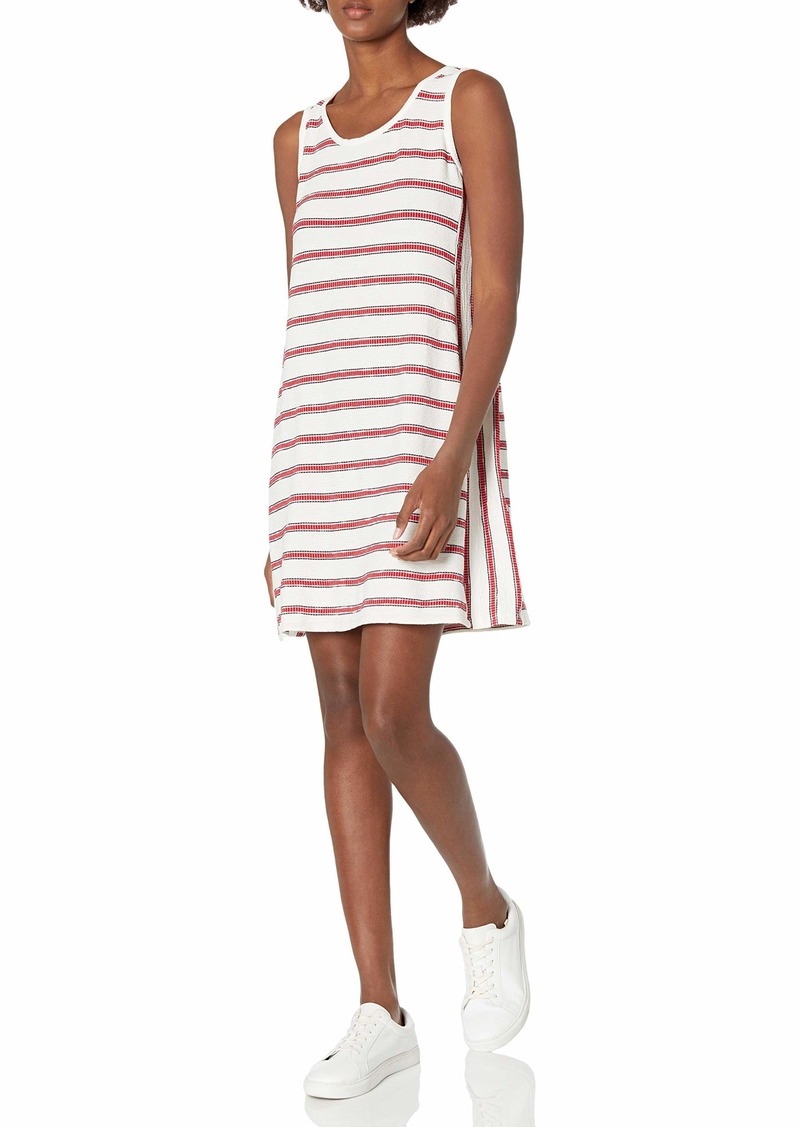 Max Studio Women's Striped Sleeveless Shift Dress  Extra Small
