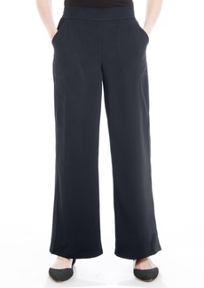 Max Studio Women's Twill Pants with Pockets