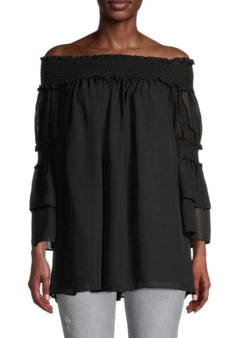 Max Studio Off-The-Shoulder Blouse