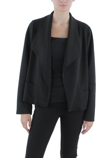 Max Studio Womens Drapey Work Wear Open-Front Blazer