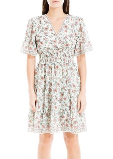 Max Studio Womens Floral Tiered Sundress