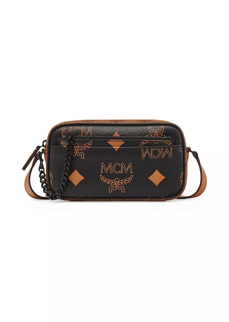 MCM Aren Monogram Visetos Crossbody Bag