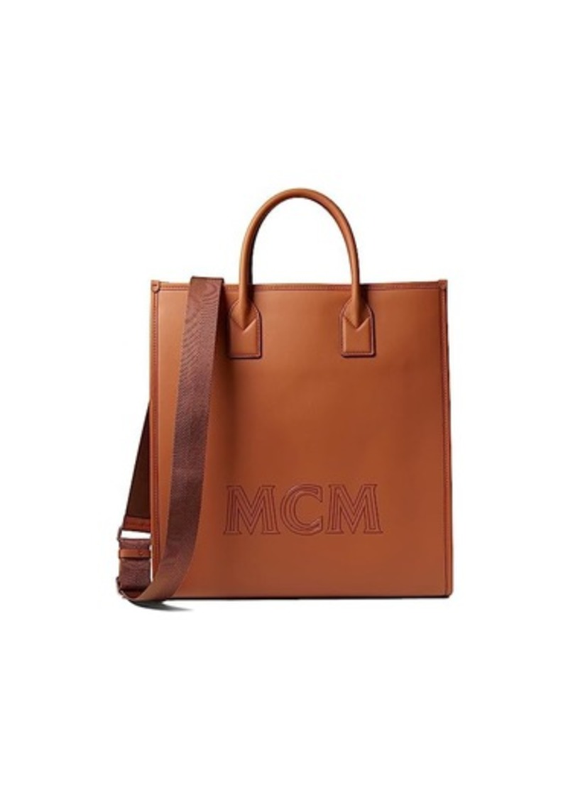 MCM Klassik Leather Tote Medium