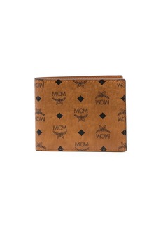 MCM logo bi-fold wallet