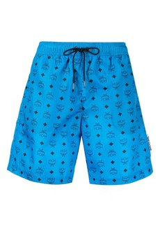 MCM monogram-print swim shorts