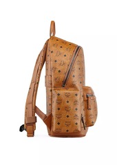 MCM Stark Medium Coated Canvas Backpack