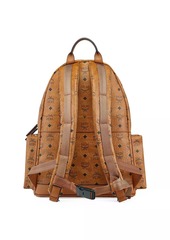 MCM Stark Medium Coated Canvas Backpack