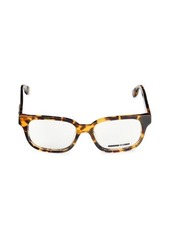 McQ Alexander McQueen 51MM Rectangle Eyeglasses