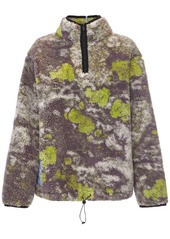 McQ Alexander McQueen Albion Crop Polar Fleece Sweater