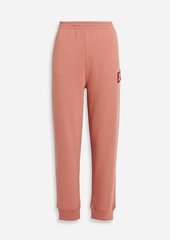 McQ Alexander McQueen - Appliquéd French cotton-terry track pants - Pink - XS