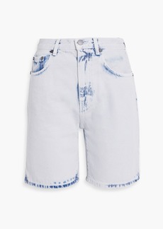 McQ Alexander McQueen - Bleached denim shorts - Blue - 28