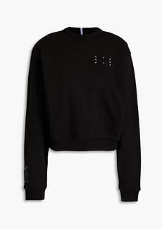 McQ Alexander McQueen - French cotton-terry sweatshirt - Black - XXS
