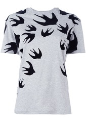 McQ Alexander McQueen Swallow Swarm patch T-shirt