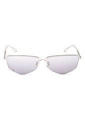 McQ Alexander McQueen Women's Rectangle Rimless Sunglasses, 60mm 