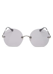 McQ Alexander McQueen Women's Round Sunglasses, 58mm