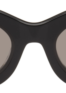 McQ Alexander McQueen MCQ Black Cat-Eye Sunglasses