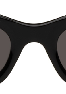 McQ Alexander McQueen MCQ Black Oval Sunglasses