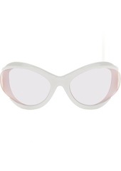 McQ Alexander McQueen MCQ White Futuristic Sunglasses
