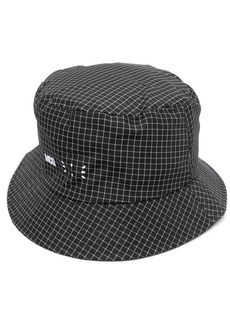 McQ check-print bucket hat