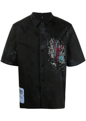 McQ embroidered-design short-sleeve shirt