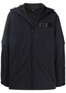 McQ logo patch hooded jacket