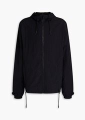 McQ Alexander McQueen - Logo-appliquéd shell hooded jacket - Black - S