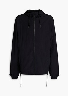 McQ Alexander McQueen - Logo-appliquéd shell hooded jacket - Black - M