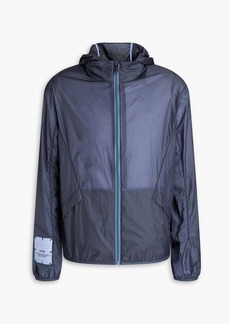 McQ Alexander McQueen - Logo-appliquéd shell hooded track jacket - Blue - S