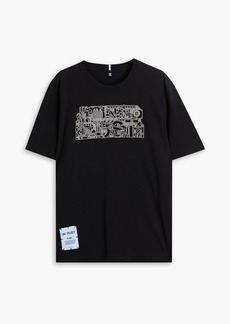 McQ Alexander McQueen - Printed cotton-jersey T-shirt - Black - XS
