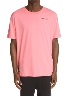 MCQ Logo Cotton Graphic Tee in Punch at Nordstrom