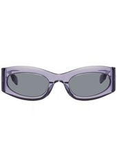 MCQ Purple Oval Sunglasses