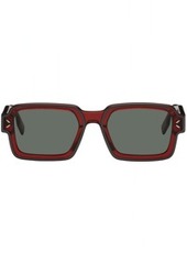 MCQ Red Square Sunglasses