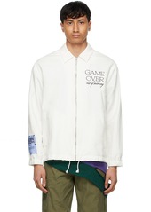 MCQ White 'Game Over' Jacket