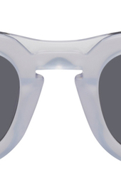 MCQ White Rectangular Sunglasses