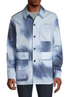 McQ Speckle Pattern Shirt Jacket