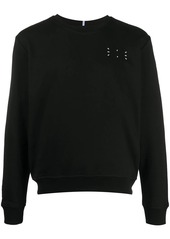 McQ stitch print sweatshirt