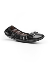 Me Too Legacy Ballet Flat in Black Faux Leather at Nordstrom