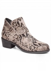 Me Too Zest Cool Snake Ankle Booties in Grey