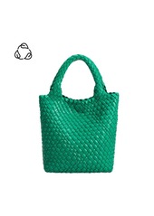 Melie Bianco Eloise Green Recycled Vegan Tote Bag