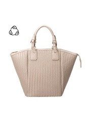 Melie Bianco Valerie Nude Recycled Vegan Tote Bag