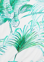 Melissa Odabash - Key West printed triangle bikini top - Green - IT 38