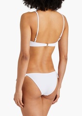 Melissa Odabash - Bahamas embellished low-rise bikini briefs - White - IT 44