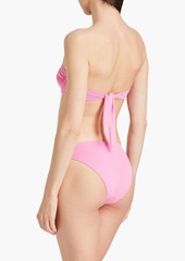 Melissa Odabash - Barbados underwired bandeau bikini top - Pink - IT 42