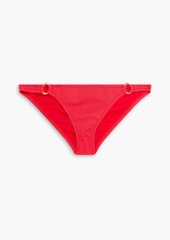 Melissa Odabash - Bari ribbed low-rise bikini briefs - Black - IT 44