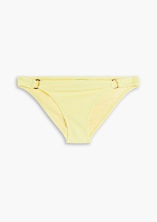 Melissa Odabash - Bari ribbed low-rise bikini briefs - Yellow - IT 38