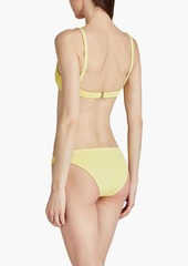 Melissa Odabash - Bari ribbed low-rise bikini briefs - Yellow - IT 38