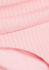 Melissa Odabash - Bel Air ruched ribbed mid-rise bikini briefs - Pink - IT 38